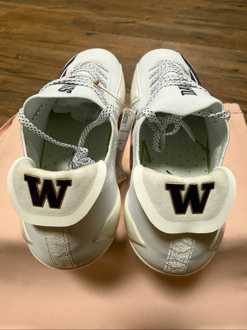 Adidas SM Adizero Electric Washington Huskies Team Issue Football Cleats